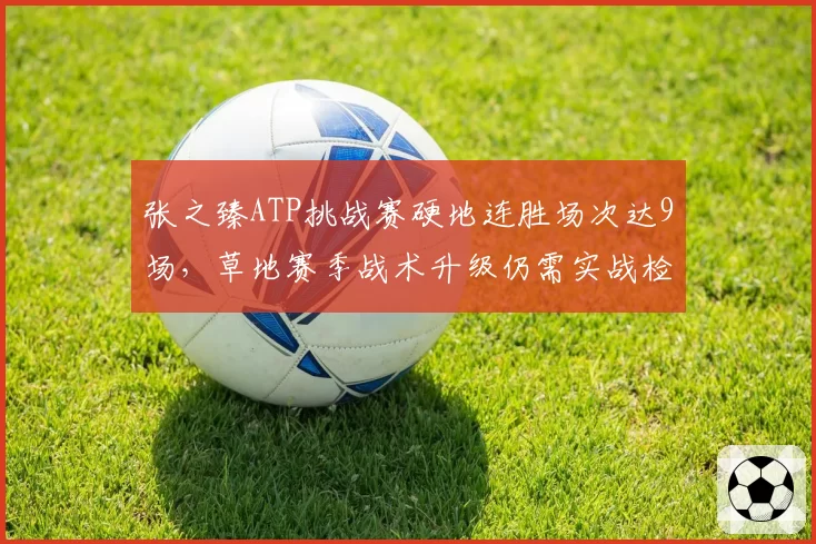 张之臻ATP挑战赛硬地连胜场次达9场,草地赛季战术升级仍需实战检验?