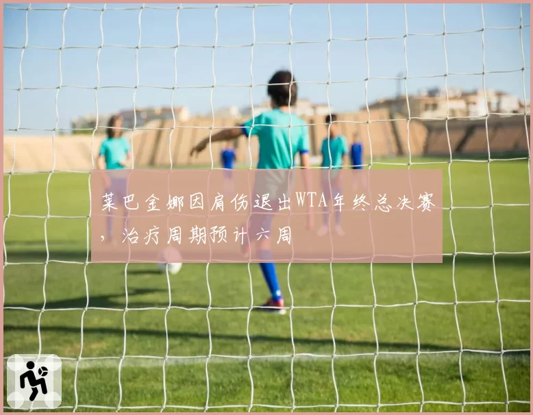莱巴金娜因肩伤退出WTA年终总决赛，治疗周期预计六周